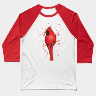 Northern cardinal Baseball T-Shirt